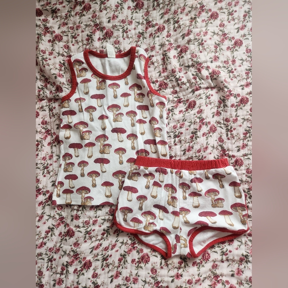 Kate Quinn Mushroom Tank Short Set